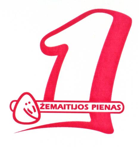 Prekės ženklas: 1 ŽEMAITIJOS PIENAS